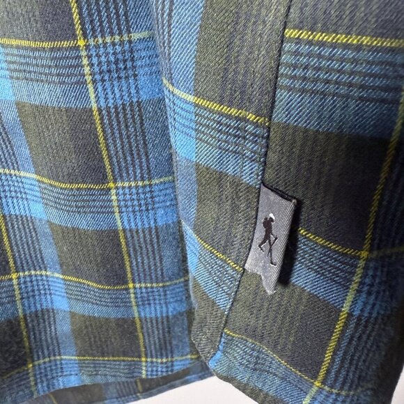 Royal Robbins Active Fit Button Down Shirt Men's XXL Cotton Brush Twill Plaid - Picture 6 of 8